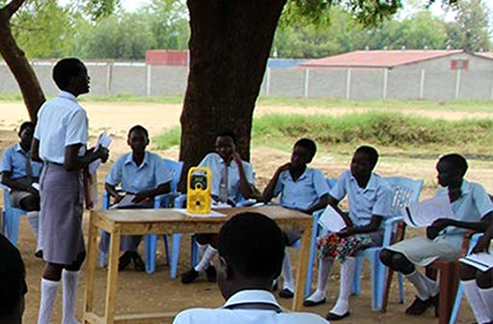 Outdoor Classroom High-School Girls